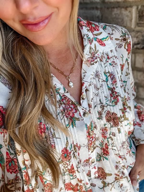Danielle Necklace styled as part of an outfit