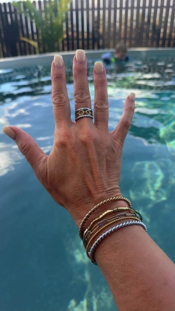 Gold and silver mixed metal jewelry from jBloom