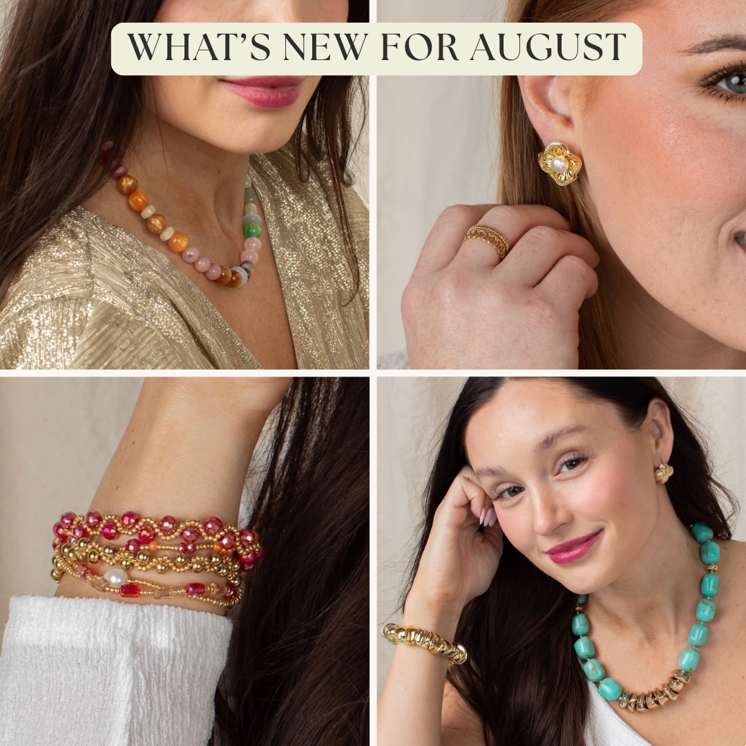 August is bringing rich color, interesting texture, meaningful personalization, and a few pieces that make getting dressed feel a little more fun.

Swipe through for a look at the new jBloom jewelry, August subscription boxes, customer special, and Lilla Rose Mane Event.

Which one made you pause—the turquoise Bloom Box, personalized Daphne Necklace, sculptural earrings, romantic Giselle, colorful Justine, bold Scarlett stack, Tawny and Penny, or the Hannah Flexi?

See all the details and shopping links through the What’s New link in my bio.

#PeacocksPretties #jBloomDesigns #JewelryStyle #LillaRose #StyleMadeSimple